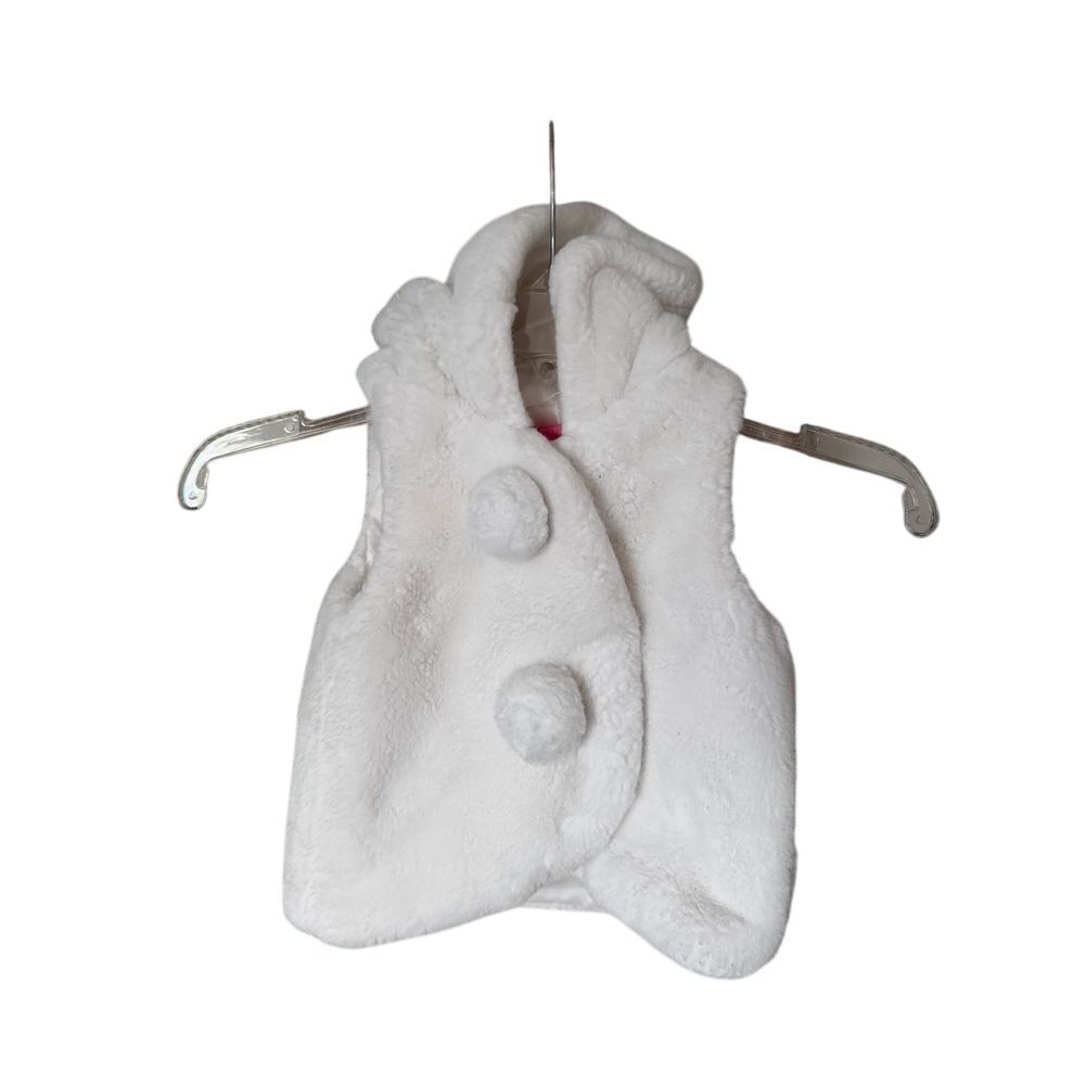 Isaac Mizrahi Kid's White Vest 24 months